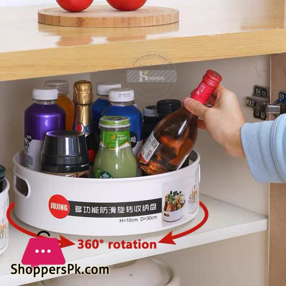 360 Rotating Storage Tray Multi-Functional Set of 2