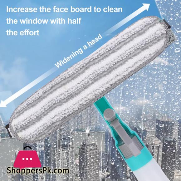 4-in-1 Multifunction Window Cleaner Kit With Spray Bottle