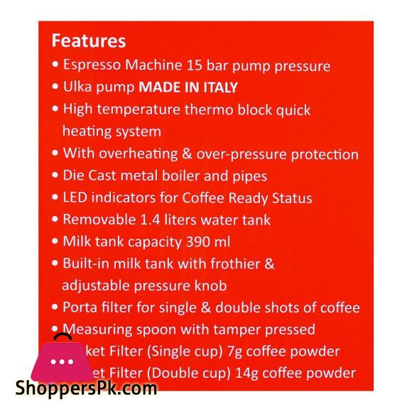 Alpina Espresso Coffee Machine SF-2812