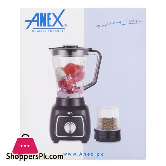 Anex Deluxe Blender & Grinder White, AG-6134UB