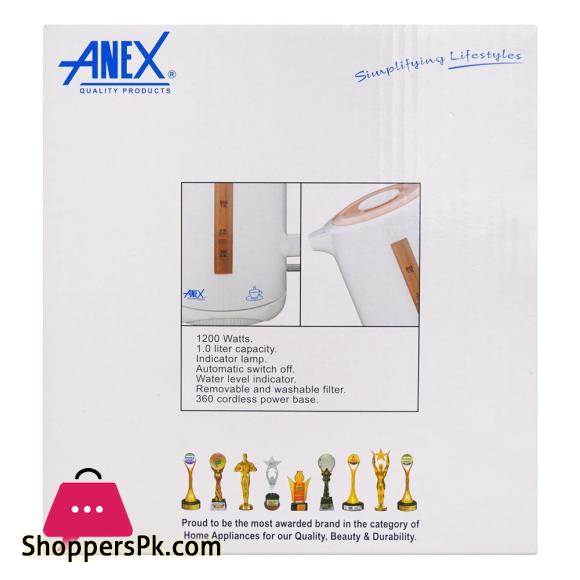 Anex Deluxe Electric Kettle1000ml Capacity AG-4032