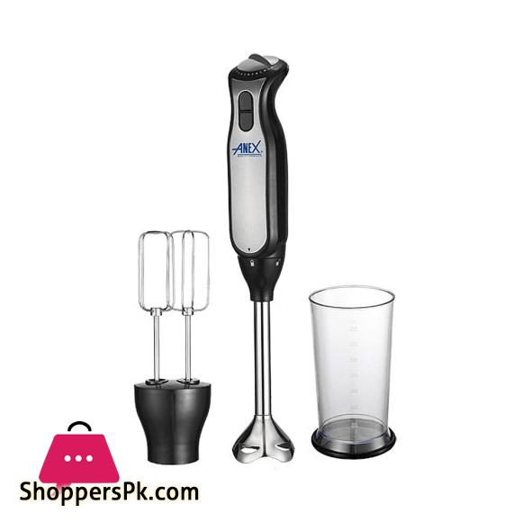 Anex Deluxe Hand Blender 800W Black AG-129