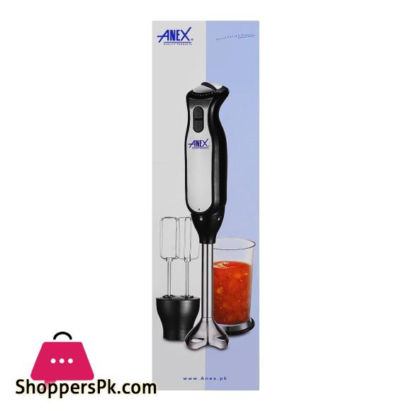 Anex Deluxe Hand Blender 800W Black AG-129