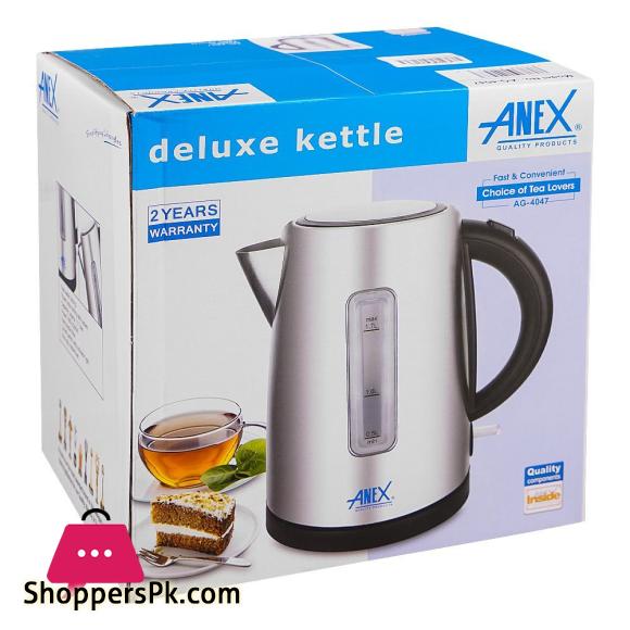 Anex Deluxe Kettle Approx 1700ml Capacity AG-4047