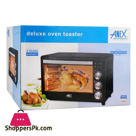 Anex Deluxe Oven Toaster, 1600W AG-3075