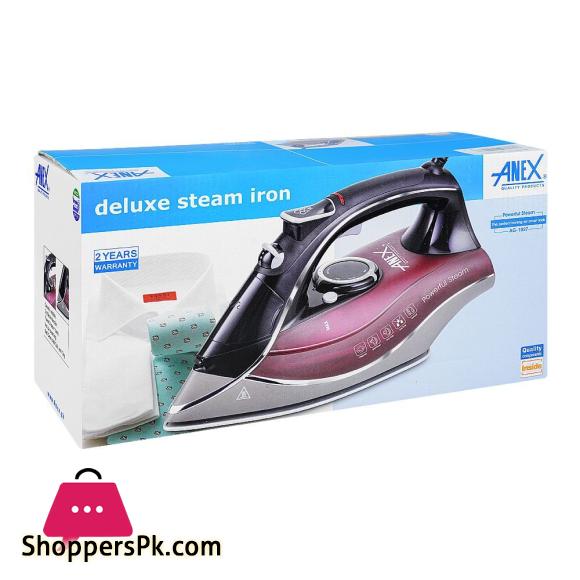 Anex Deluxe Steam Iron 2200W AG-1027