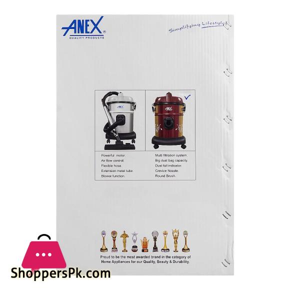 Anex Deluxe Vacuum Cleaner 1500W AG-2098