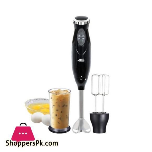 Anex Hand Blender Beater Black, AG-126