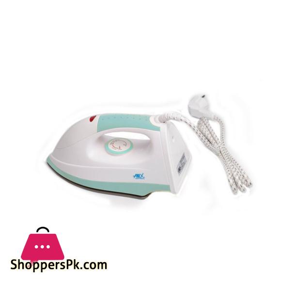 Anex Smart Dry Iron 1200W Green & White AG-2073