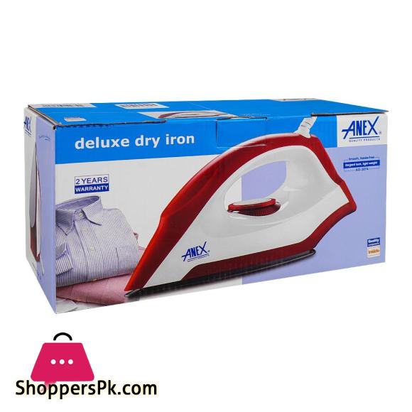 Anex Smart Dry Iron 1300W AG-2074