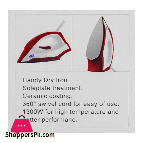 Anex Smart Dry Iron 1300W AG-2074