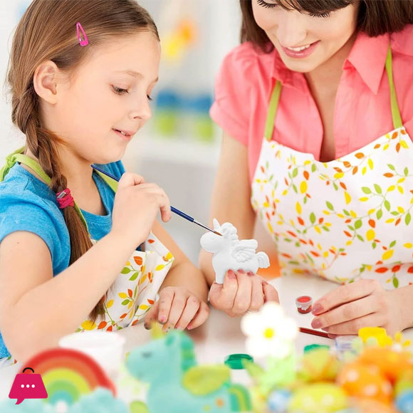 DIY 3D Mould & Paint Activity Kit for Kids – Fun Character Craft Set