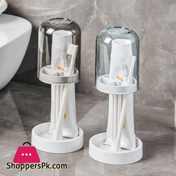 Dust-proof Wash Cup Toothpaste And Toothbrush Rack Household Mouthwash Cup Set Toothbrush Holder Bathroom Organizer