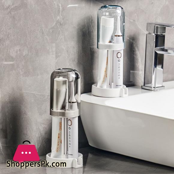 Dust-proof Wash Cup Toothpaste And Toothbrush Rack Household Mouthwash Cup Set Toothbrush Holder Bathroom Organizer