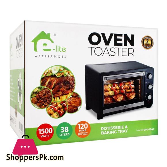 E-Lite Oven Toaster 38 Liters 1500 W ETO-354R