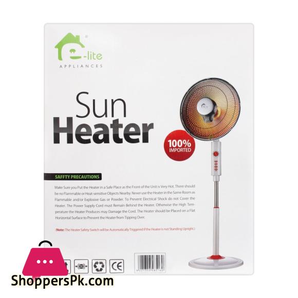 E-Lite Sun Heater Adjustable Height 1000WESH-L08