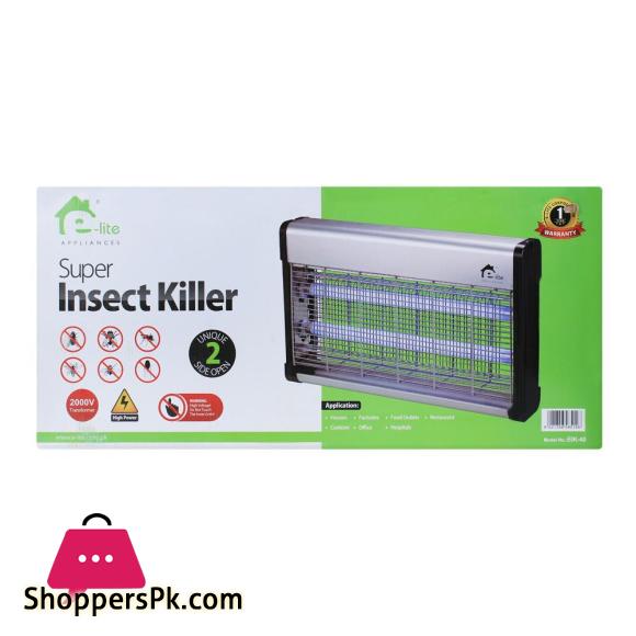 E-Lite Super Insect Killer, 2000V 2 Side Open EIK-40