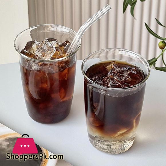 Heat-resistant Borosilicate Glass Clear Water Juice Glasses