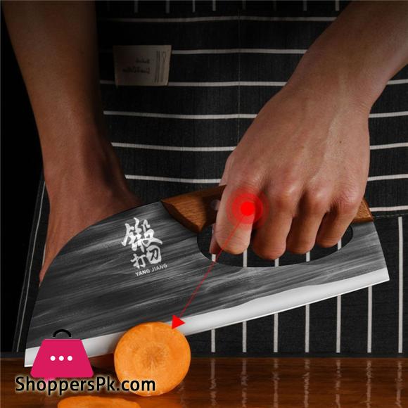 Heavy Chef Kitchen Stainless Steel Knife Labor-Saving Cutting Meat Sharp Knife 24Cm