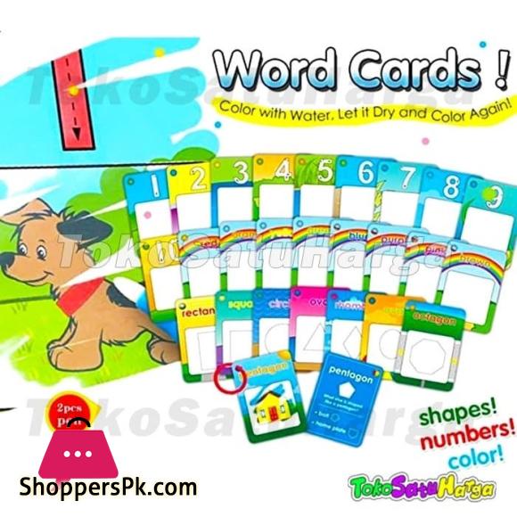 IMPORTED Water Magic Word Cards