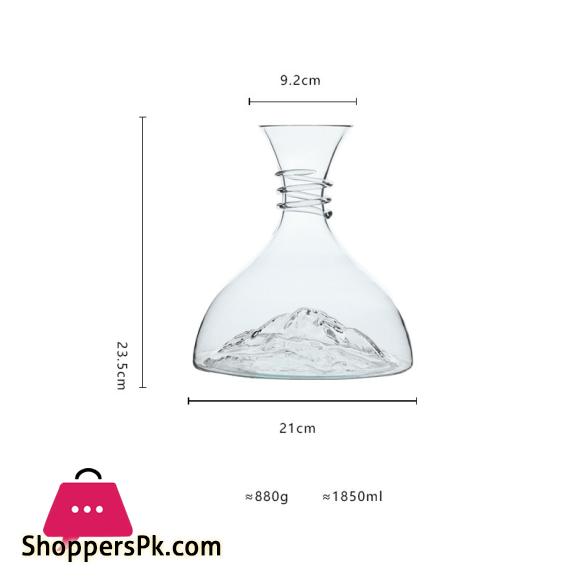 Iceberg Decanter Luxury and High-end Household Fast Decanter Divider Creative Crystal Decanter