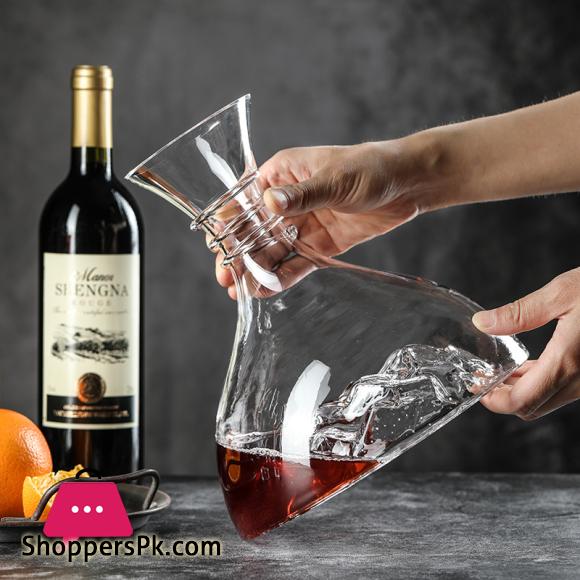 Iceberg Decanter Luxury and High-end Household Fast Decanter Divider Creative Crystal Decanter