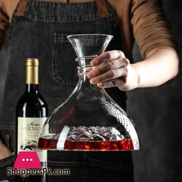 Iceberg Decanter Luxury and High-end Household Fast Decanter Divider Creative Crystal Decanter