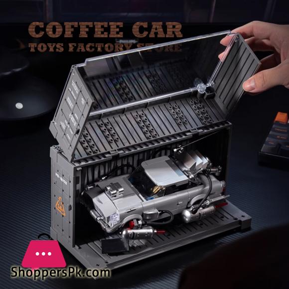 NEW High-tech Future Cars Building Blocks Model Science Fiction Vehicle Bricks 2 In 1 Racing Children Toys Adult Kids Gifts