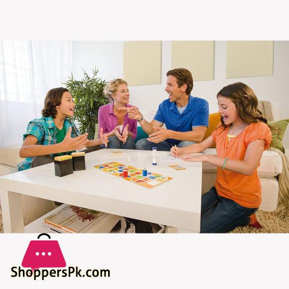 Pictionary Board Game for kids and adult model no 0125D Quick Sketches Hilarious Guess 2 level of Clues