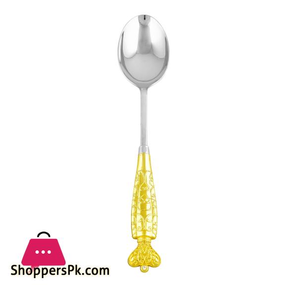Salad Serving Bowl Set with Salad Server Spoons, SBC001GSW