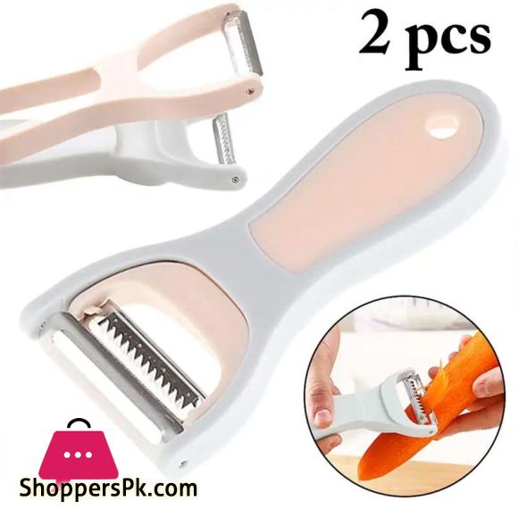 Slicer 2 in 1 Multifunctional Great for All Types of Vegetable and Fruit Peeler 2 Sets
