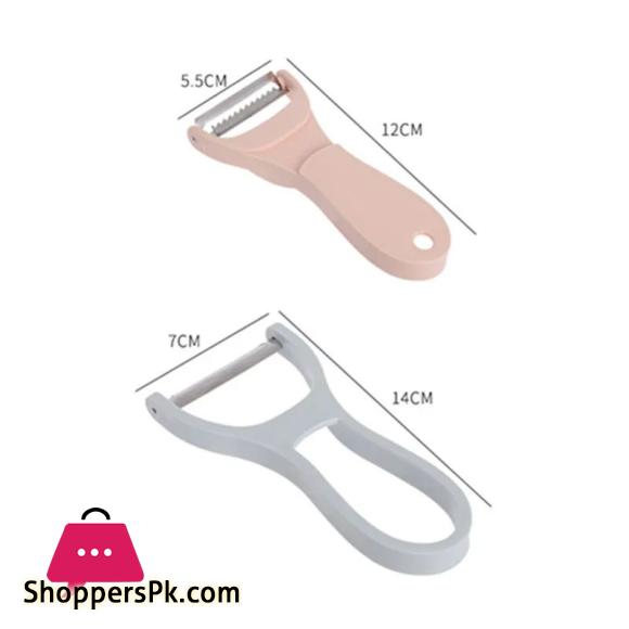 Slicer 2 in 1 Multifunctional Great for All Types of Vegetable and Fruit Peeler 2 Sets