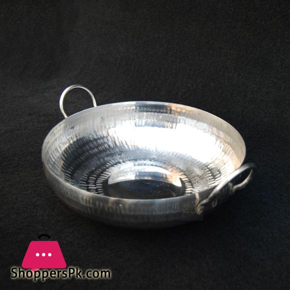 Steel Karahi Stainless Steel Serving Karahi