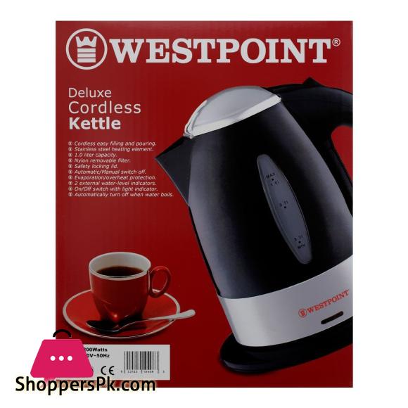 West Point Deluxe Cordless Kettle, 1 Liter, WF-408