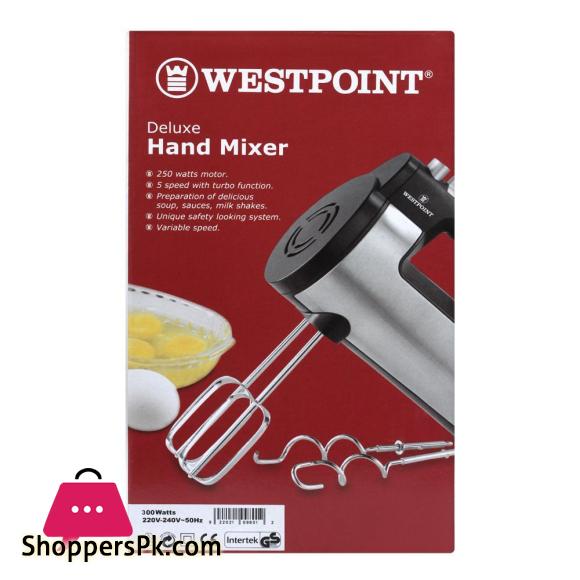 West Point Deluxe Hand Mixer 300W WF-9801