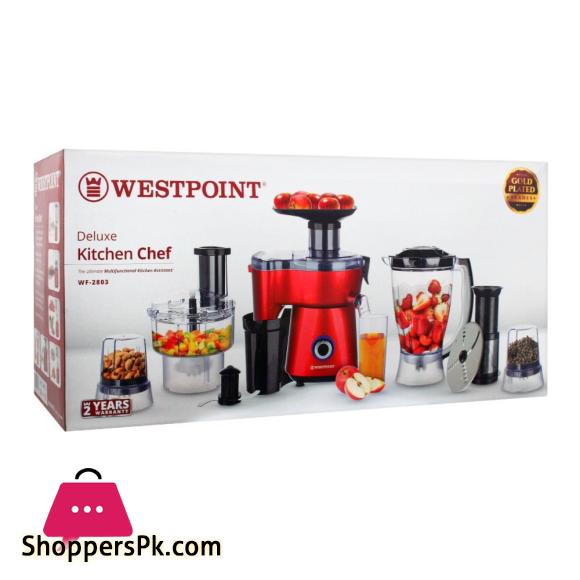 West Point Deluxe Kitchen Chef Food Processor WF-2803