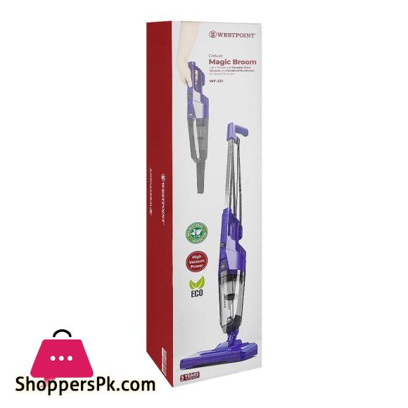 WestPoint Deluxe Magic Broom 115W Vacuum Power WF-231