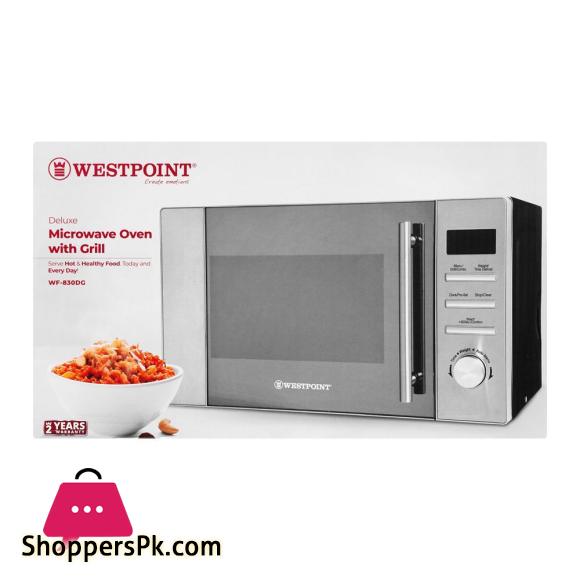 WestPoint Deluxe Microwave Oven With Grill, WF-830DG