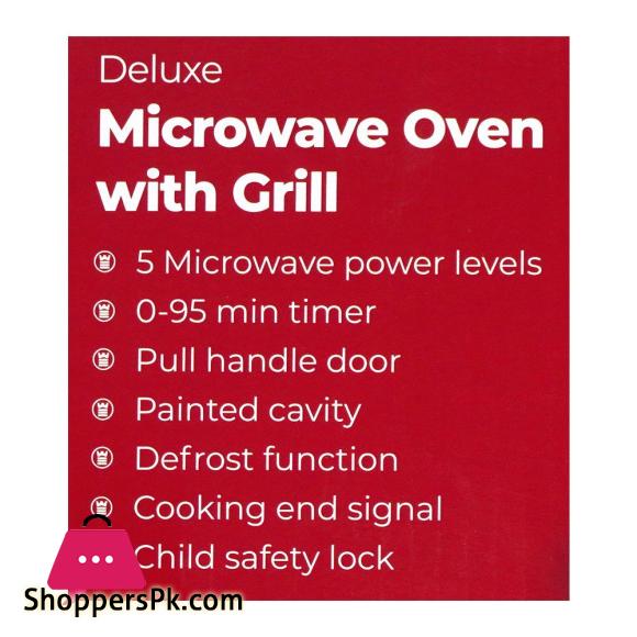 WestPoint Deluxe Microwave Oven With Grill, WF-830DG