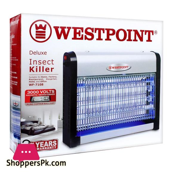 WestPoint Insect Killer, 3000 Volts, WF-7108