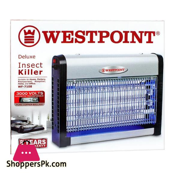 WestPoint Insect Killer, 3000 Volts, WF-7108