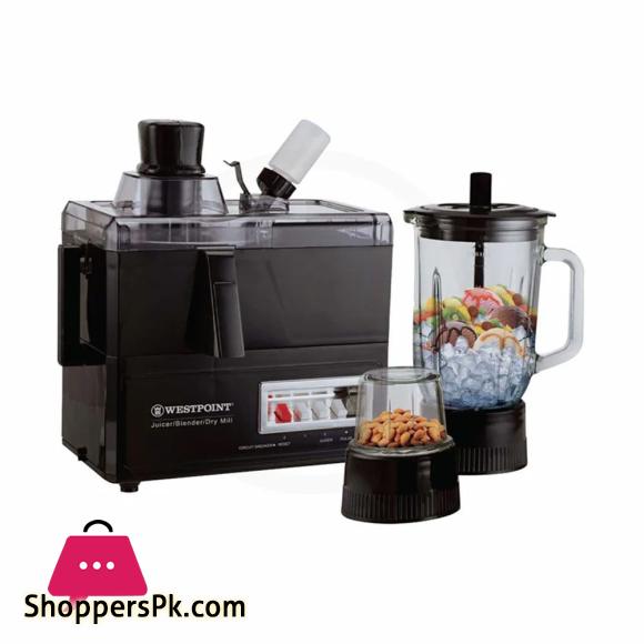 Westpoint Deluxe Juicer Blender Dry Mill 750W WF-8823