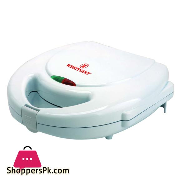 Westpoint Sandwich Maker 2 Slice White Colour WF-636