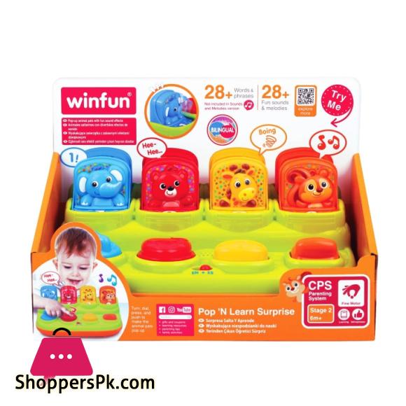 Winfun Pop N Learn Surprise - 240201