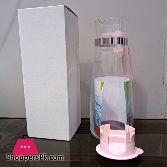 Ziba Premium Quality Glass JUG Pitcher Made in Iran 1 Ltr