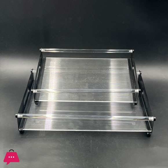 Acrylic Tray Set of 2 Pcs