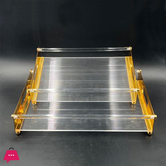 Acrylic Tray Set of 2 Pcs