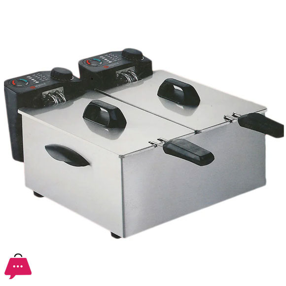Alpina SF-4008 S.S Deep Fryer Twin Bowl 3.5Ltr 2000 W
