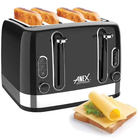 Anex AG-3009 Deluxe 4 Slice Toaster
