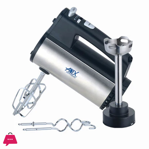 Anex AG-398 Deluxe Hand Mixer with Blending rod